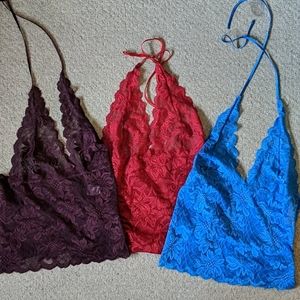 Frederick's of Hollywood New tie up camisoles